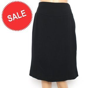 Marisa Minicucci Black Professional A-Lined Skirt Sz 10